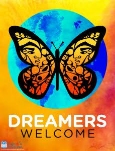 Dreamers welcome logo